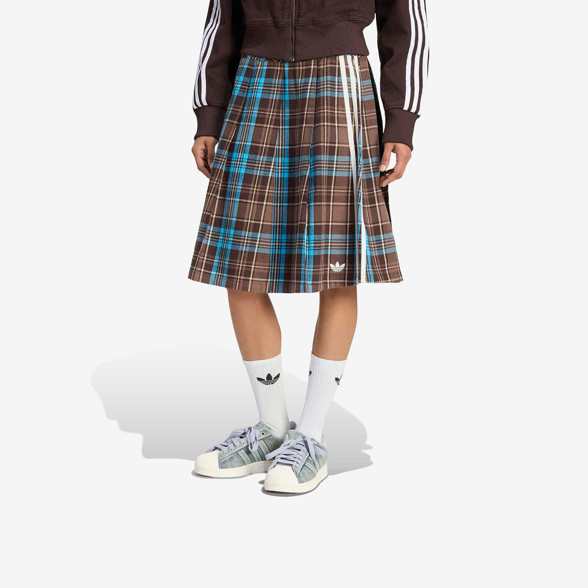 Women's adidas Check Skirt Pleated