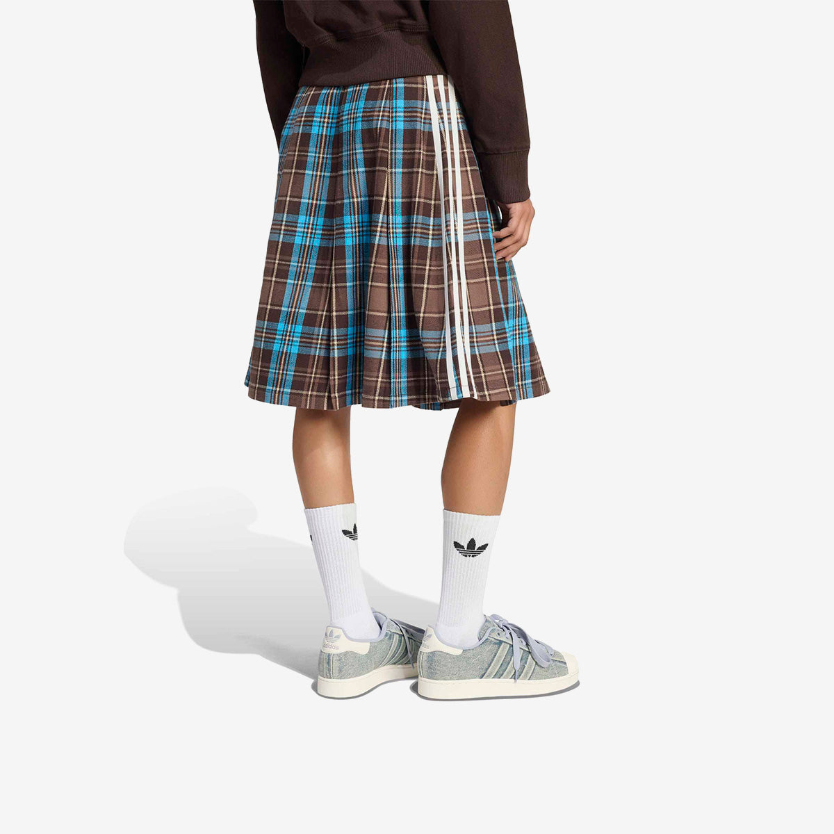 Women's adidas Check Skirt Pleated