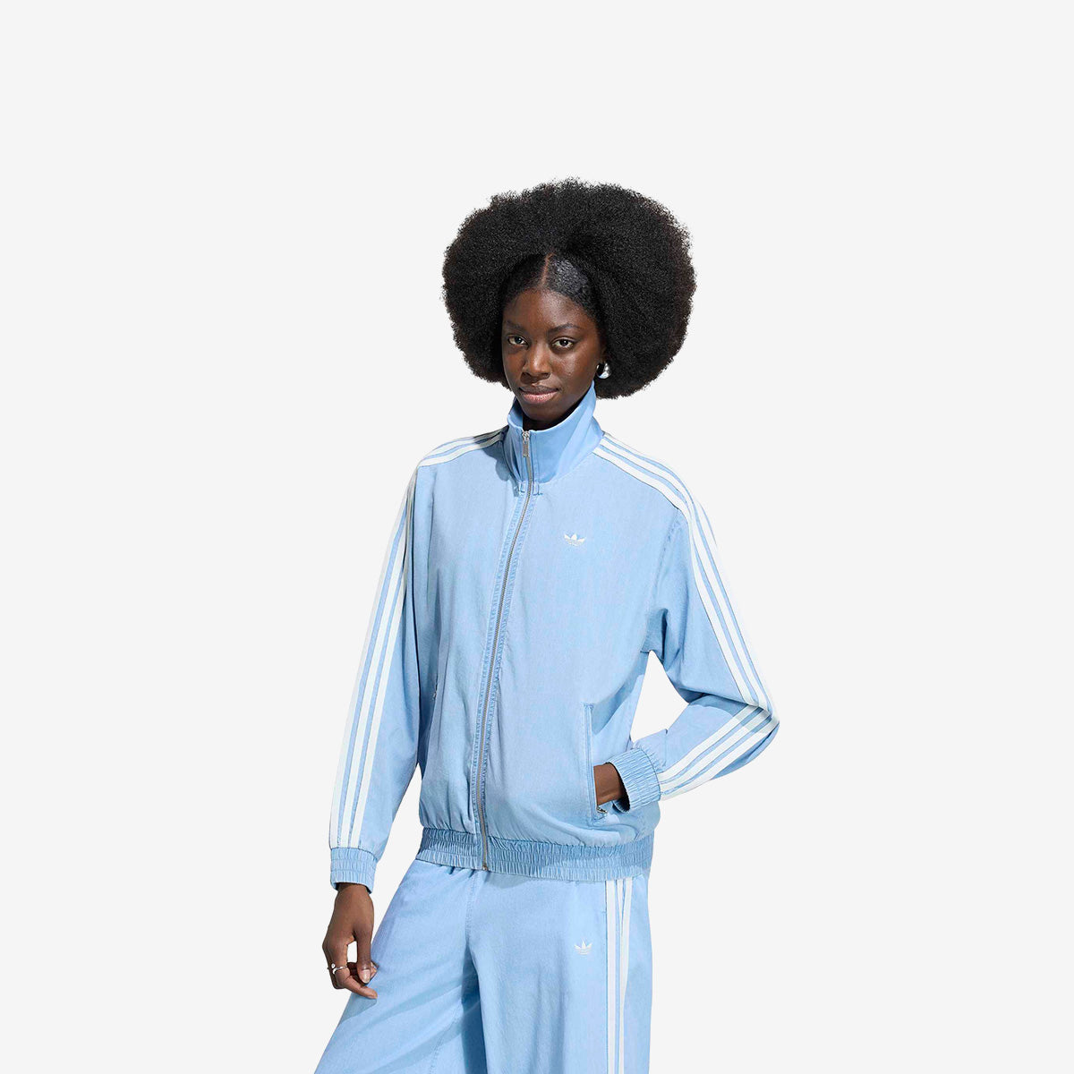 Women's adidas Denim Firebird Track