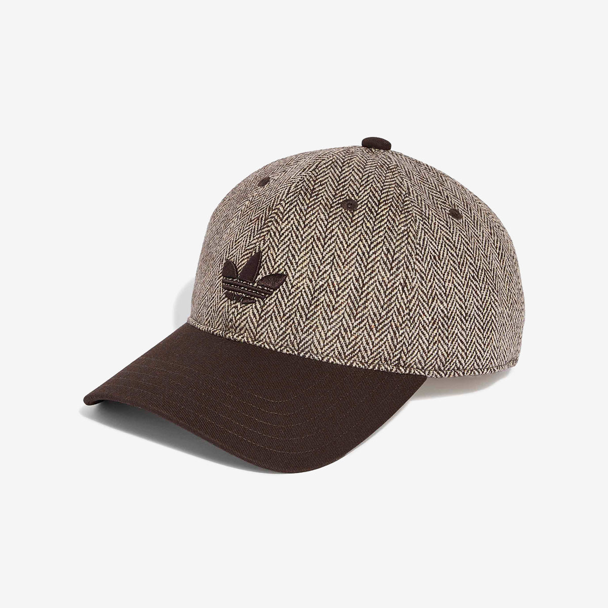adidas Tweed Baseball Cap 'Aurora Coffee'
