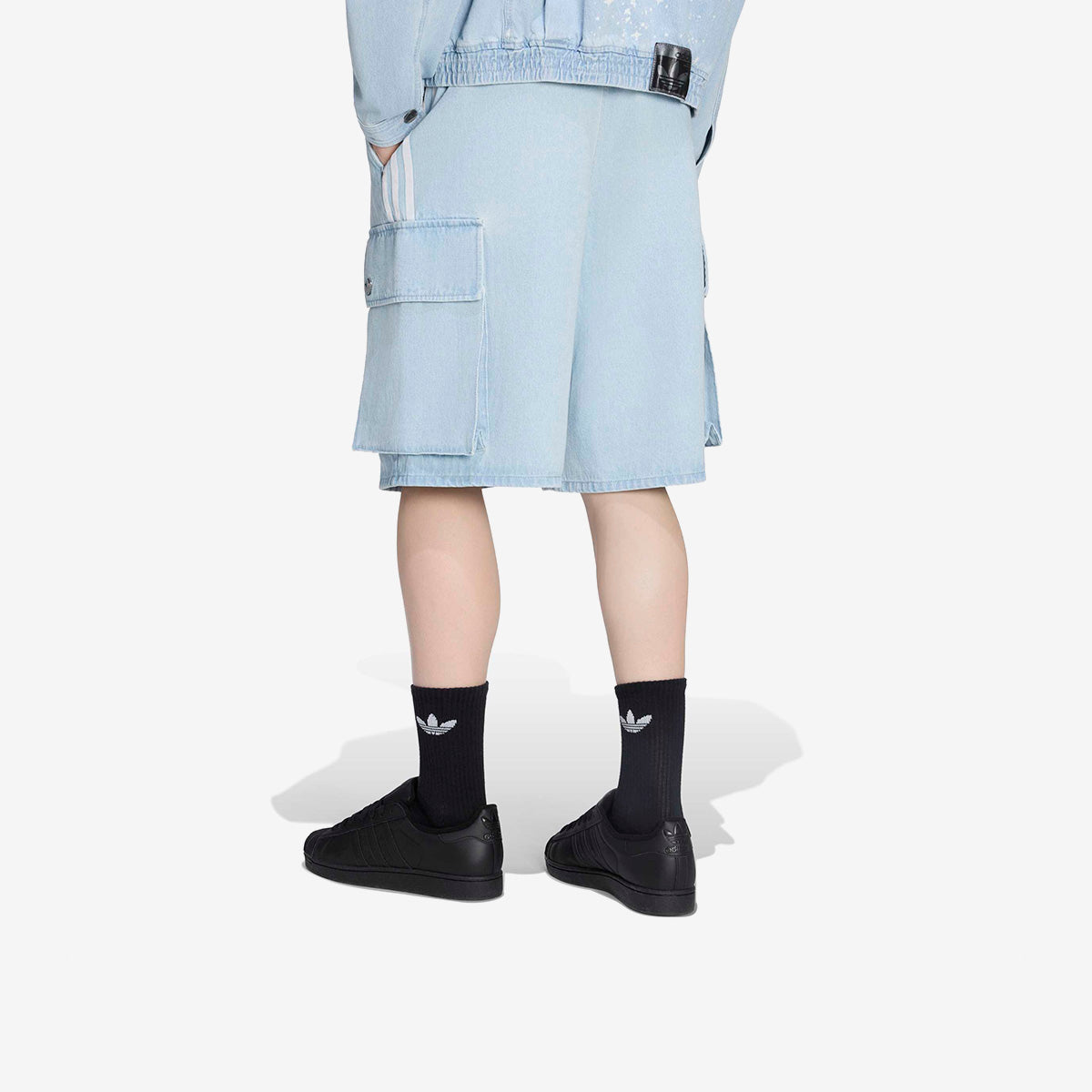 Adidas Cargo Adilenium Season 5 Denim Shorts