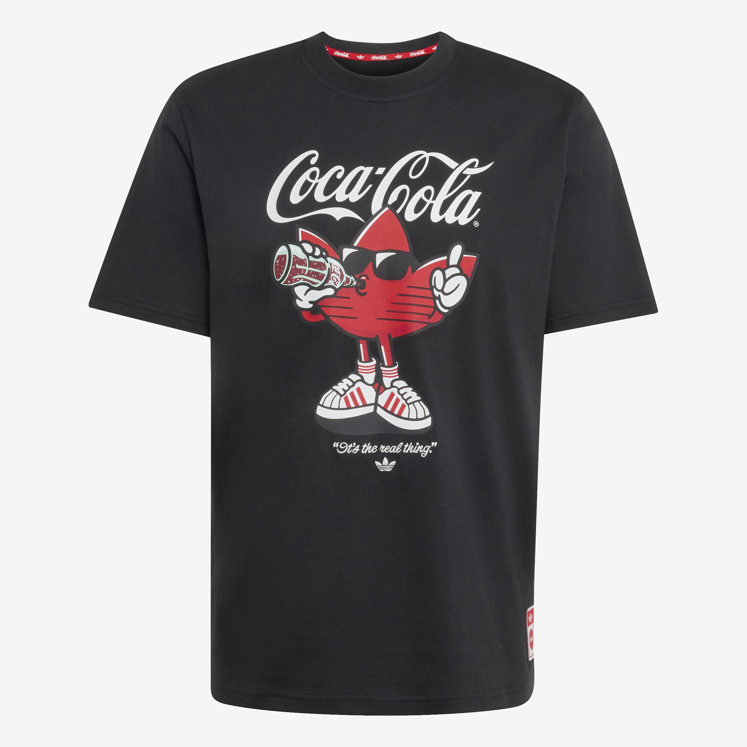 adidas Treffie Graphic Tee Classic Sport x Coca-Cola 'Black'