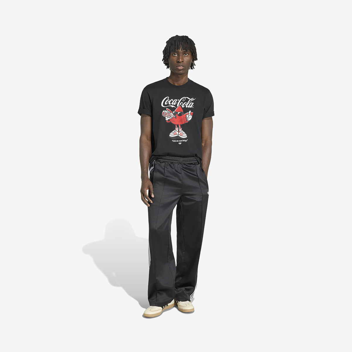 adidas Treffie Graphic Tee Classic Sport x Coca-Cola 'Black'