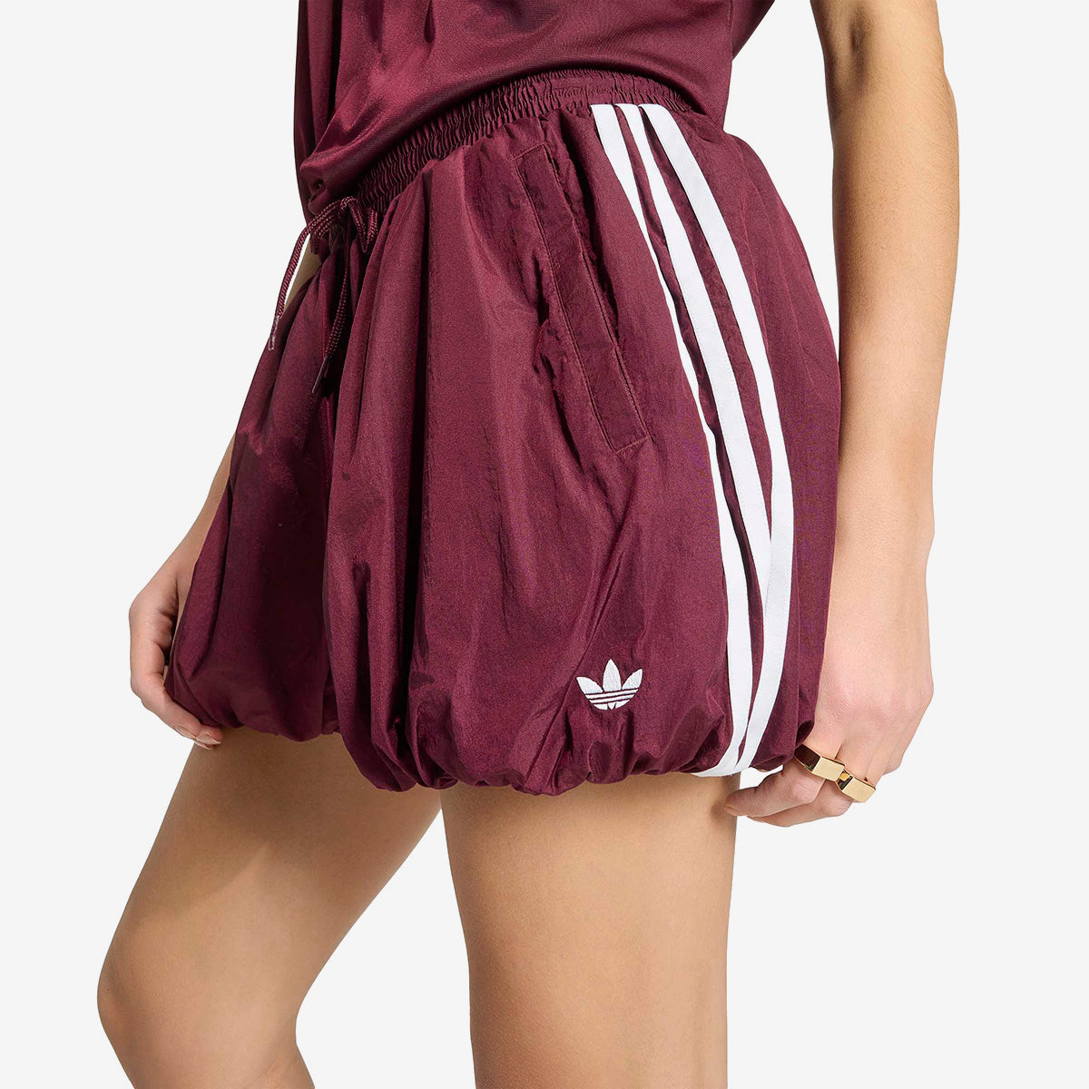 Women's Adidas Adilenium 5.0 Balloon Shorts 'Maroon'