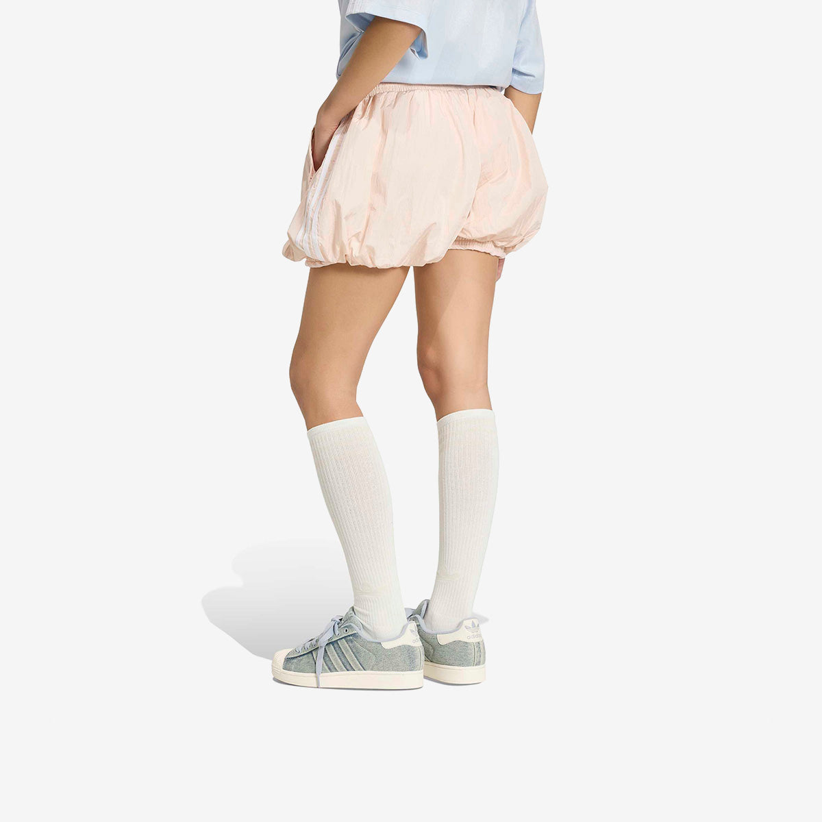 Women's Adidas Adilenium 5.0 Balloon Shorts 'Wonder Quartz'