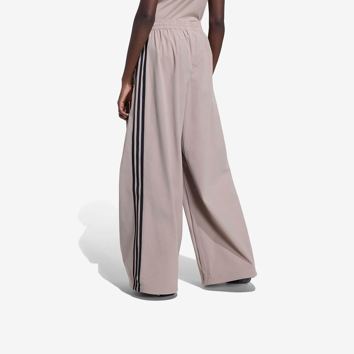 Women's Adidas Adilenium 5.0 OG With Pleats Track Pants 'Chalky Brown'