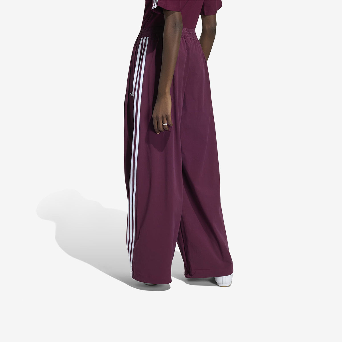 Women's Adidas Adilenium 5.0 OG With Pleats Track Pants 'Maroon'