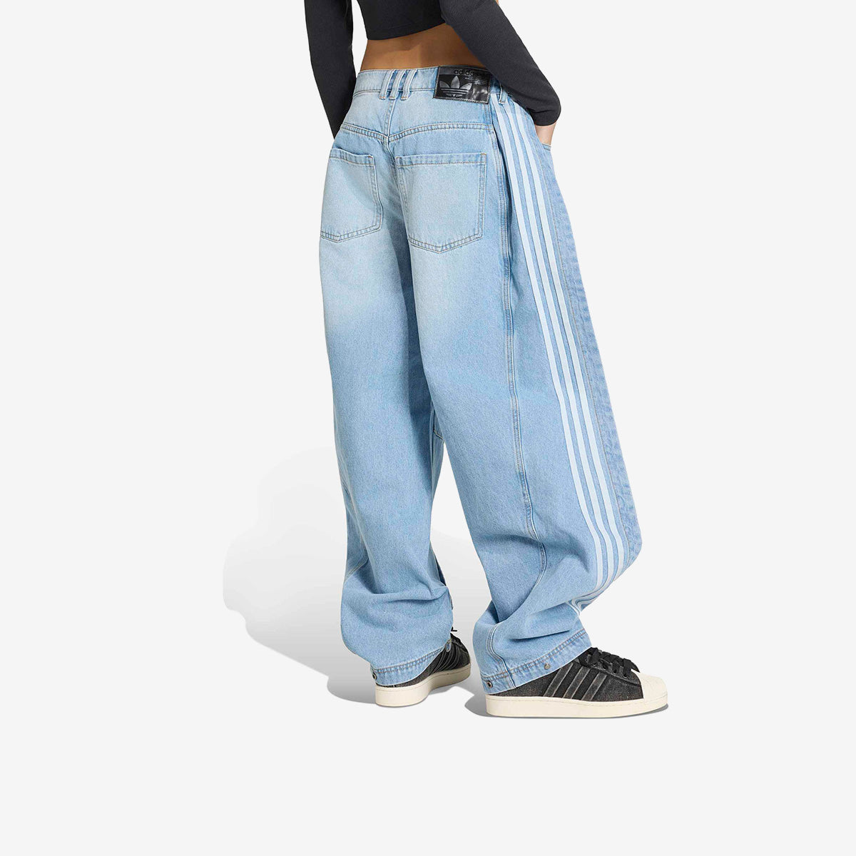 Women's Adidas Adilenium 5.0 Banana Overlay Denim Pants