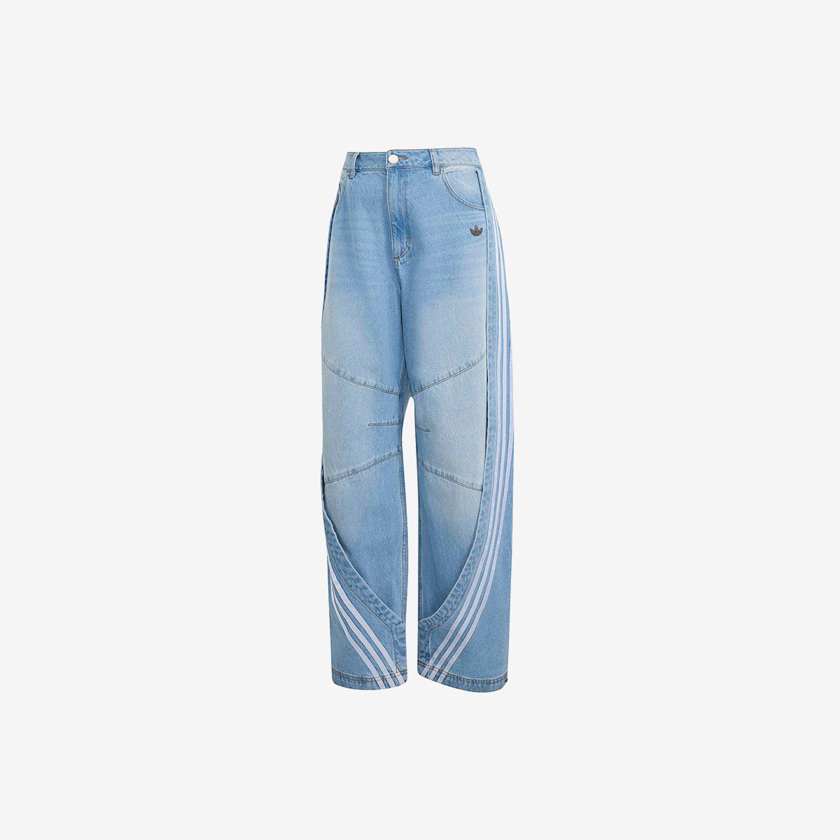 Women's Adidas Adilenium 5.0 Banana Overlay Denim Pants