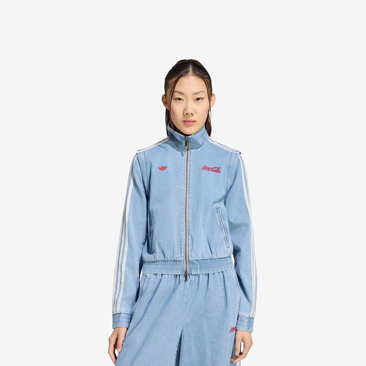 adidas Originals x Coca-Cola Firebird Reg Denim Track Top
