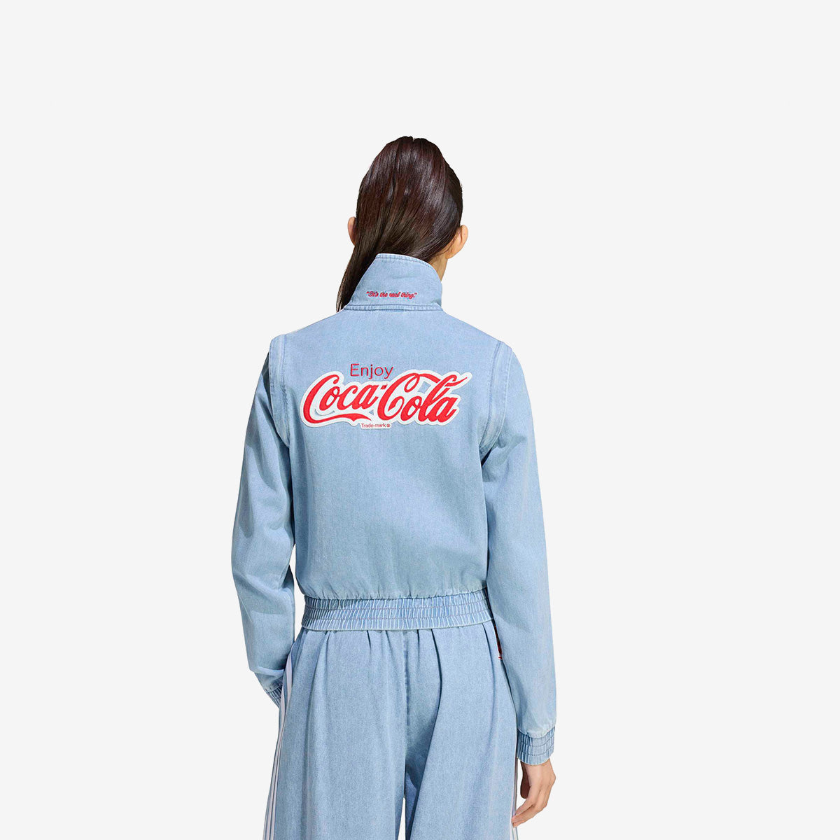 adidas Originals x Coca-Cola Firebird Reg Denim Track Top