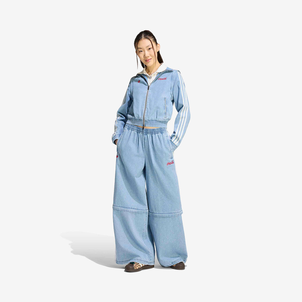 adidas Originals x Coca-Cola Firebird Reg Denim Track Top