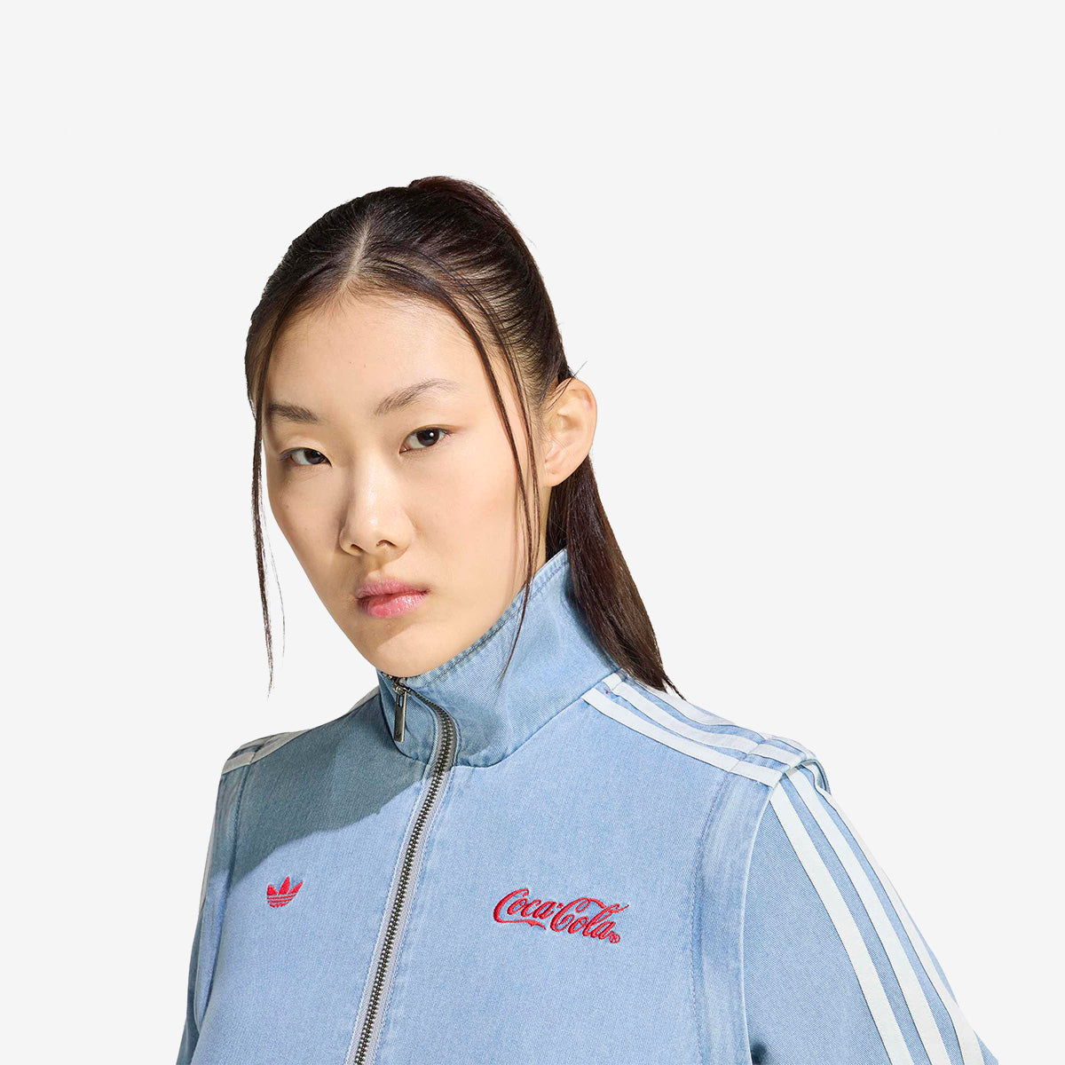 adidas Originals x Coca-Cola Firebird Reg Denim Track Top