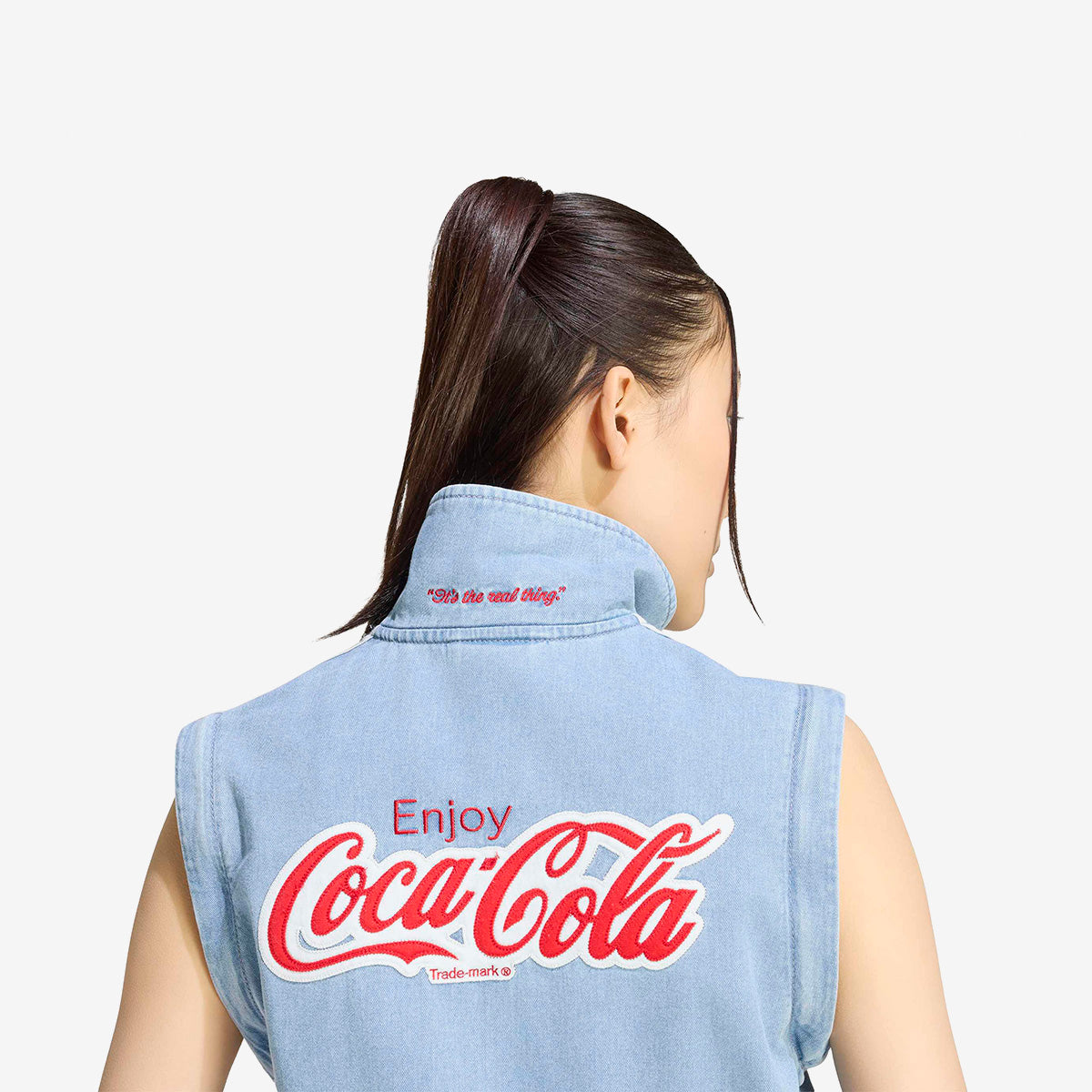 adidas Originals x Coca-Cola Firebird Reg Denim Track Top