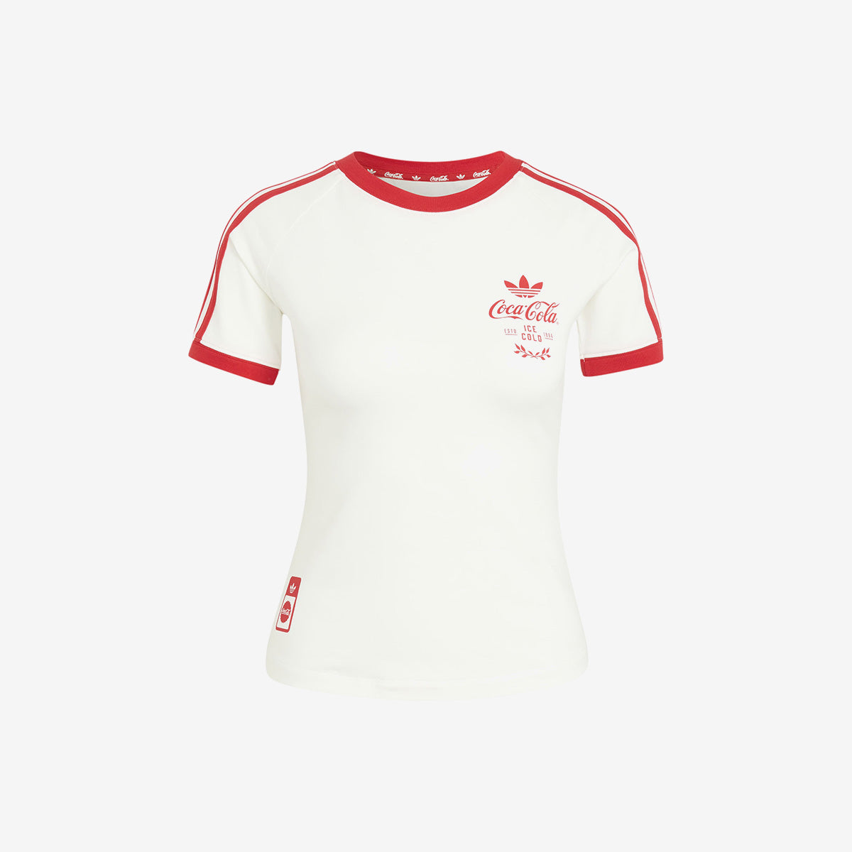 Adidas x Coca-Cola 3-Stripes Tee 'White'