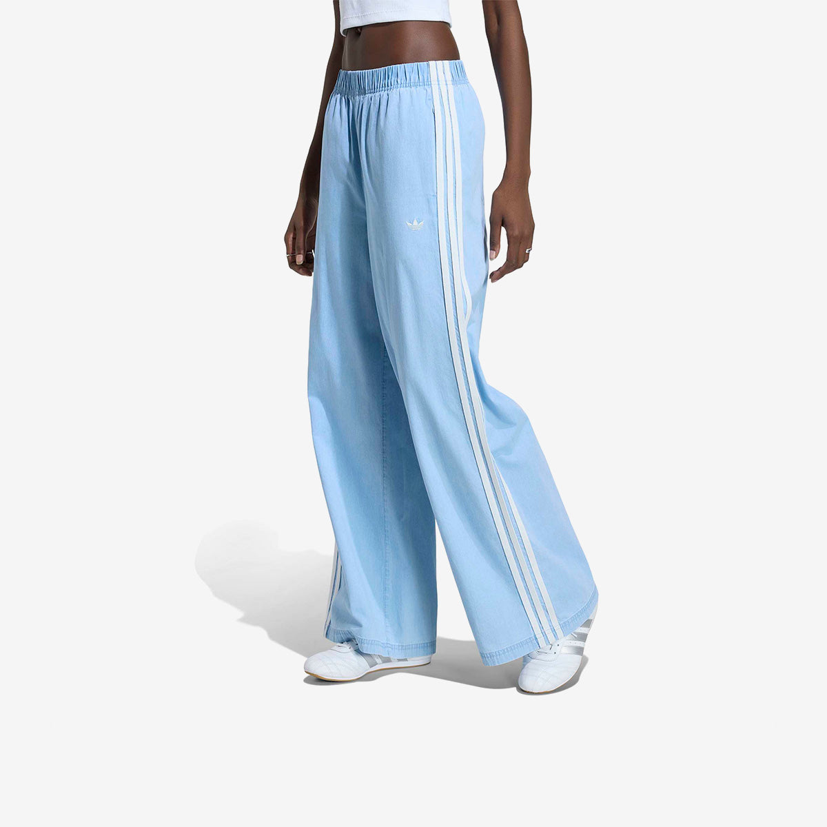 Women's adidas Blue Wide Leg Pants