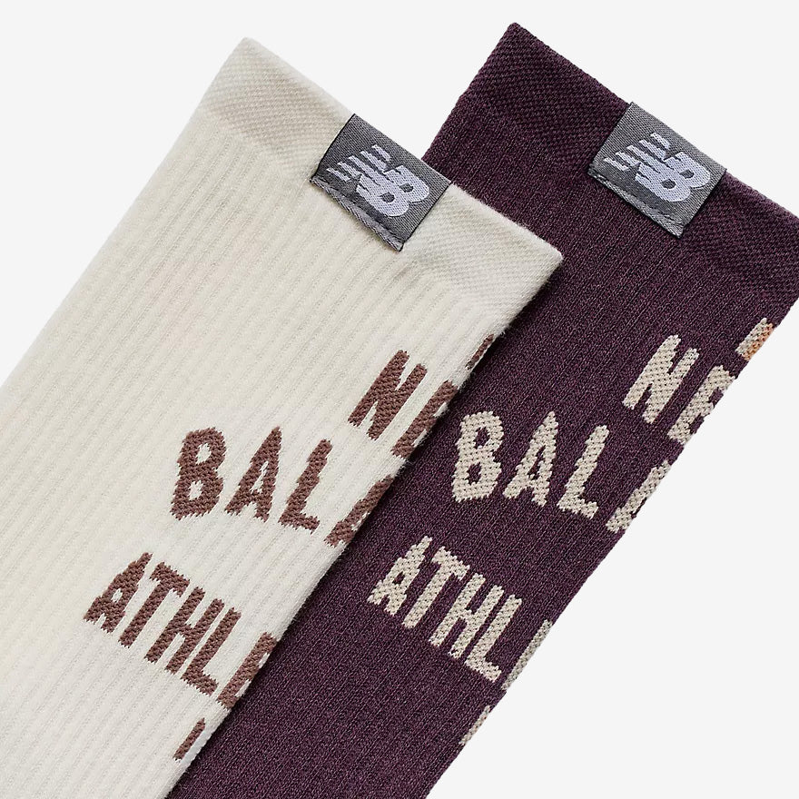 New Balance Lifestyle Midcalf Socks 2 Pack