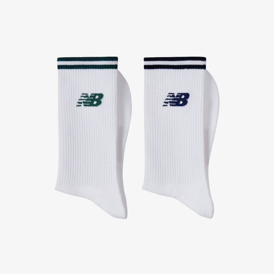 New Balance Running Stripe Socks 2 Pack