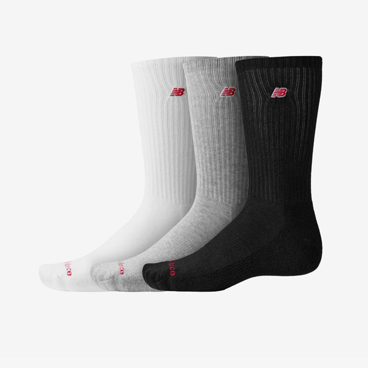 New Balance Logo Crew Socks 3 Pack