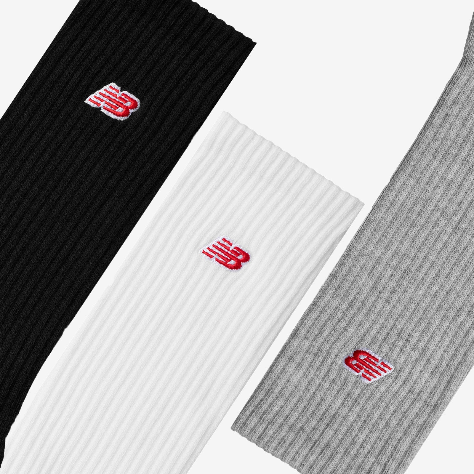 New Balance Logo Crew Socks 3 Pack