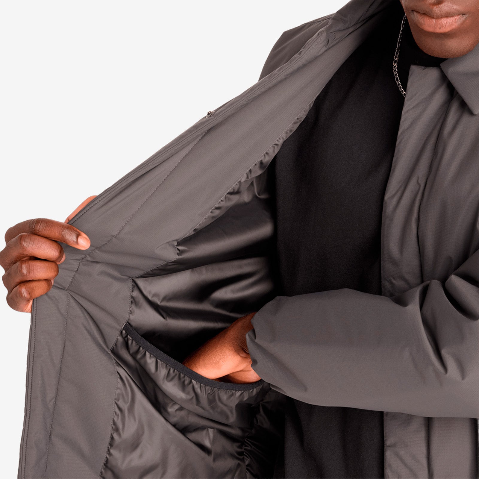 New Balance Coaches Jacket Blacktop