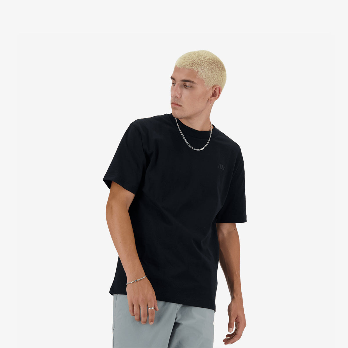 New Balance Athletics Cotton Tee 'Black'