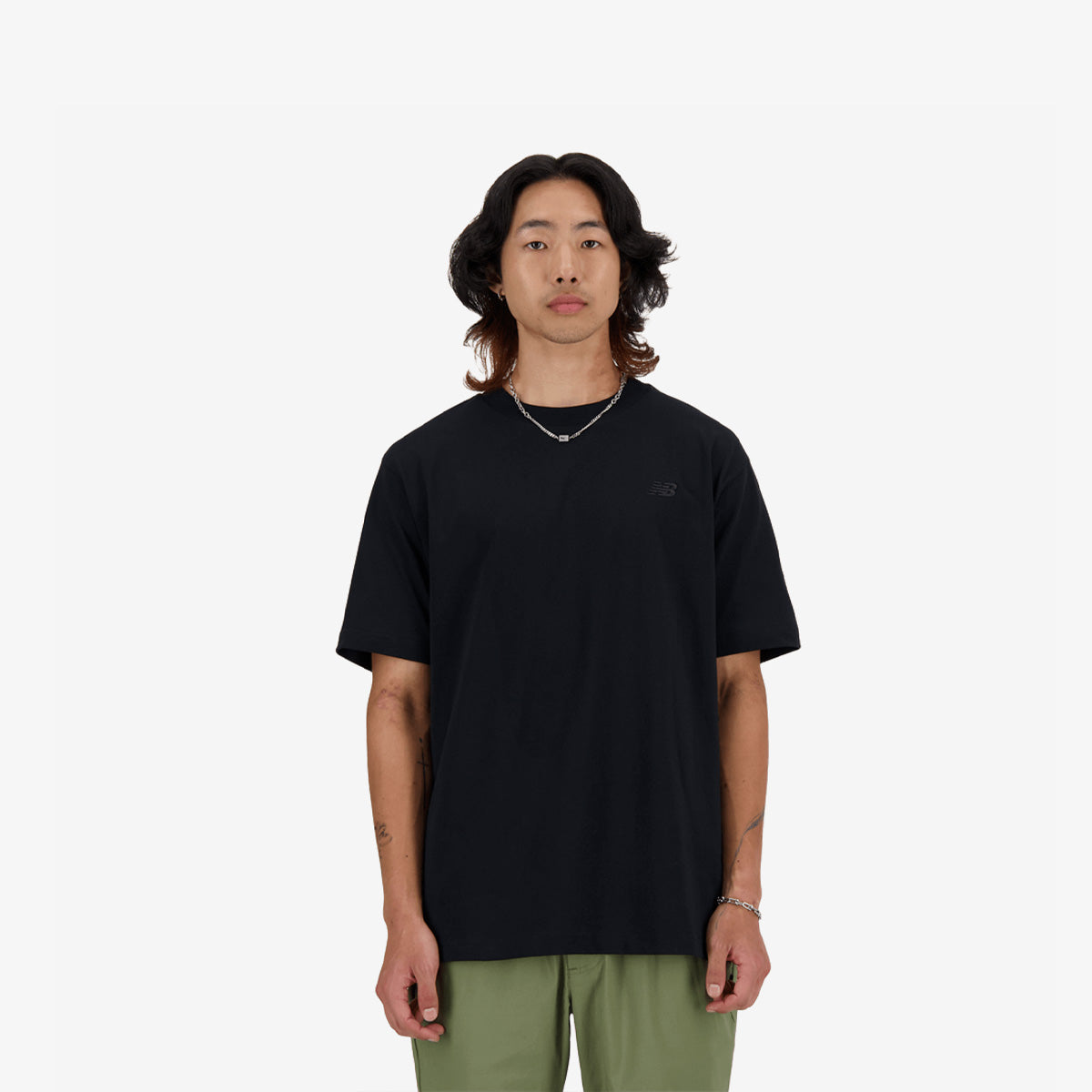 New Balance Athletics Cotton Tee 'Black'