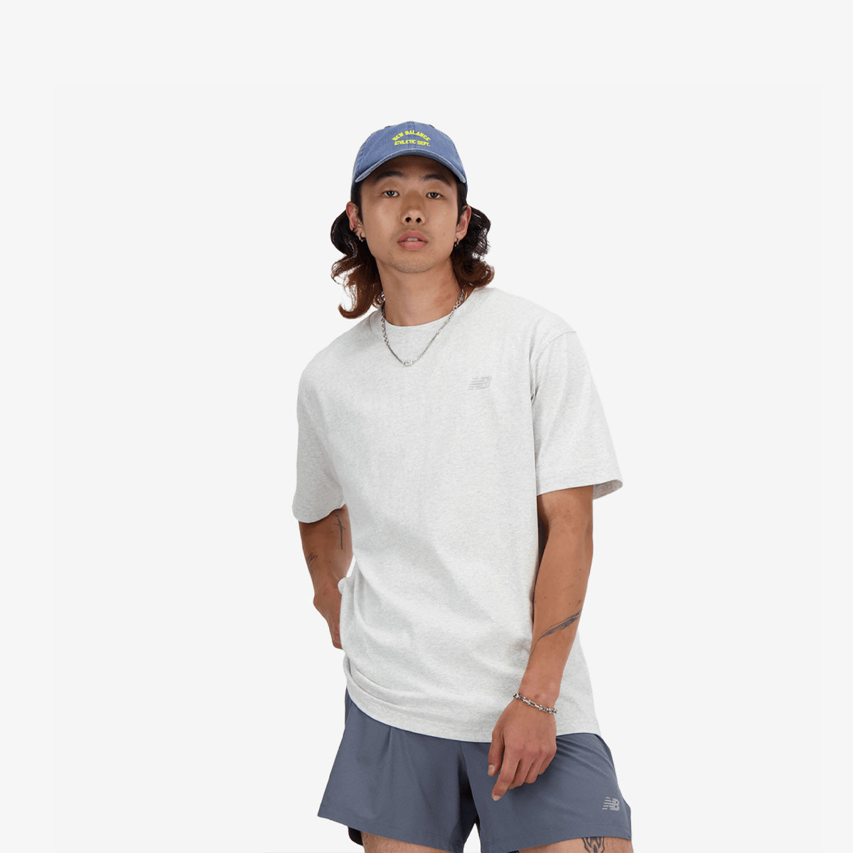 New Balance Athletics Cotton Tee 'White'