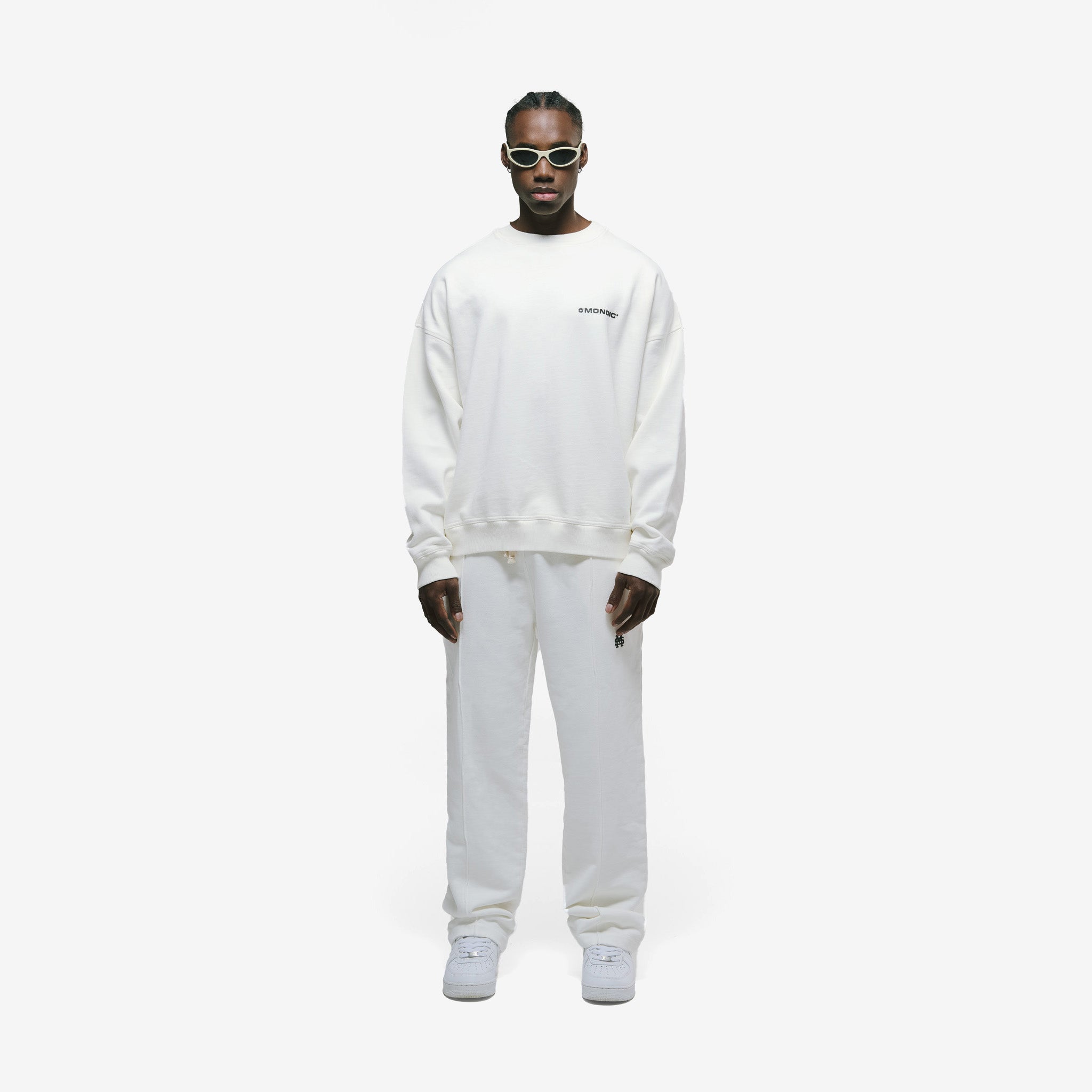 Monoic Crewneck V3- Off White