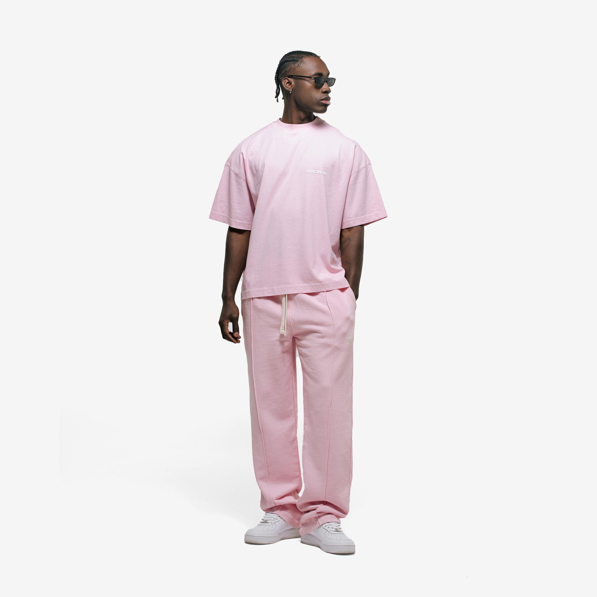 Monoic Camiseta Boxy Fit Básica V3 - Rosado