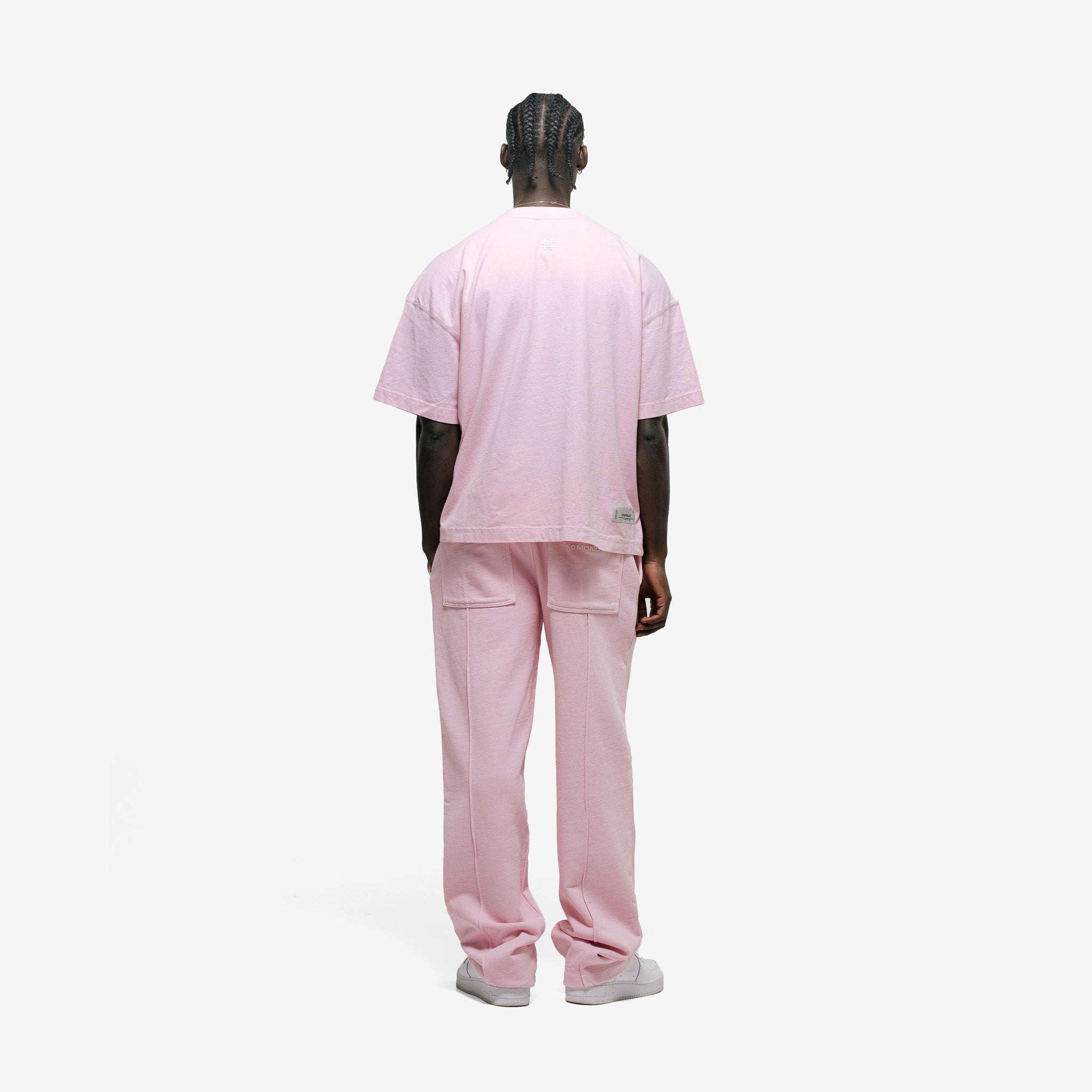 Monoic Camiseta Boxy Fit Básica V3 - Rosado