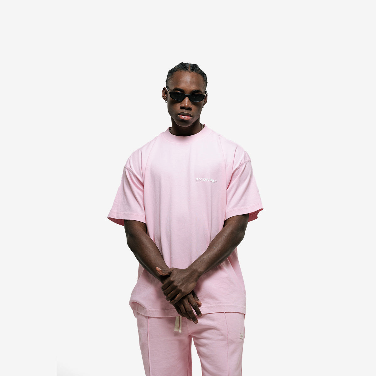 Monoic Camiseta Oversized Básica V3 - Rosado