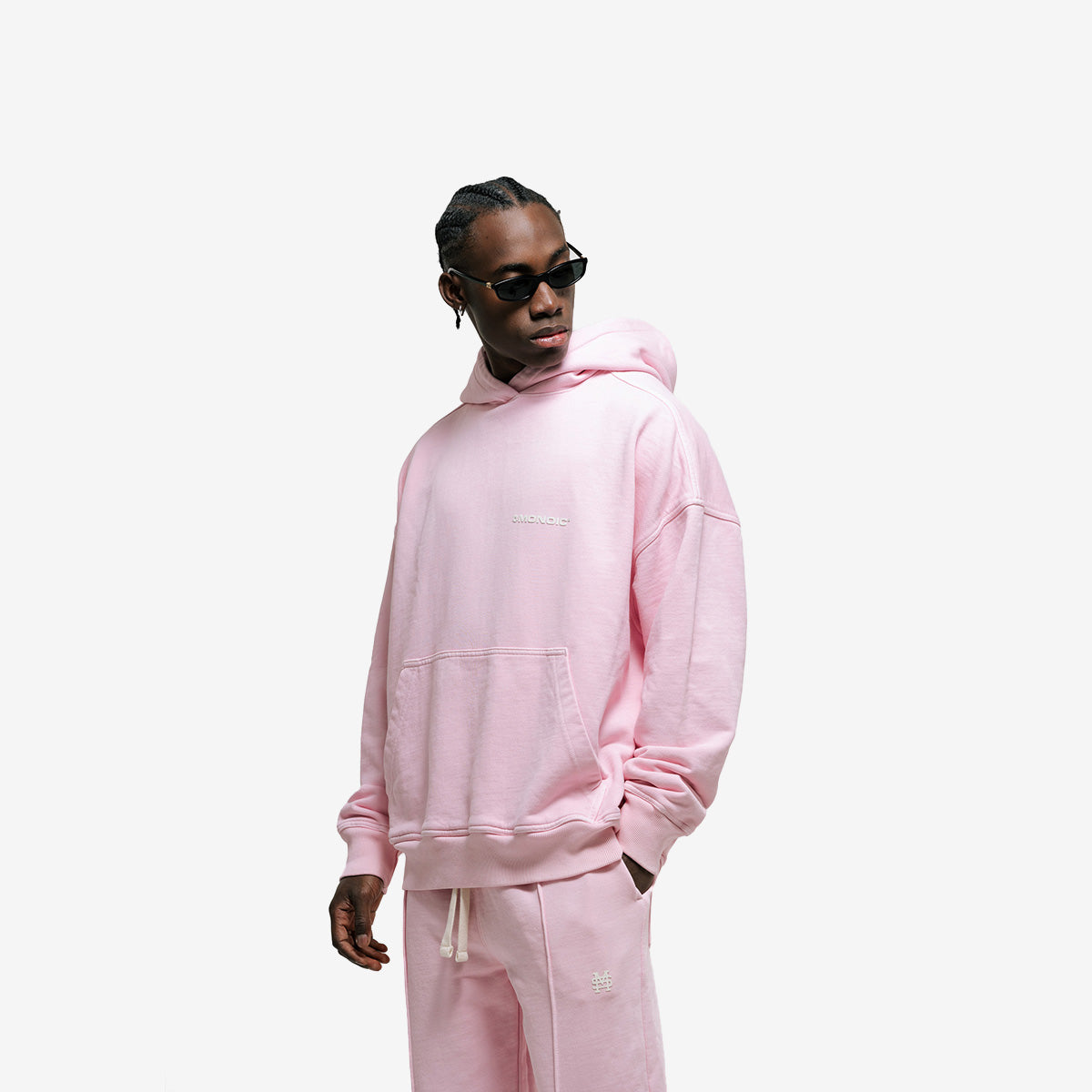 Monoic Hoodie Básico V3 - Rosado