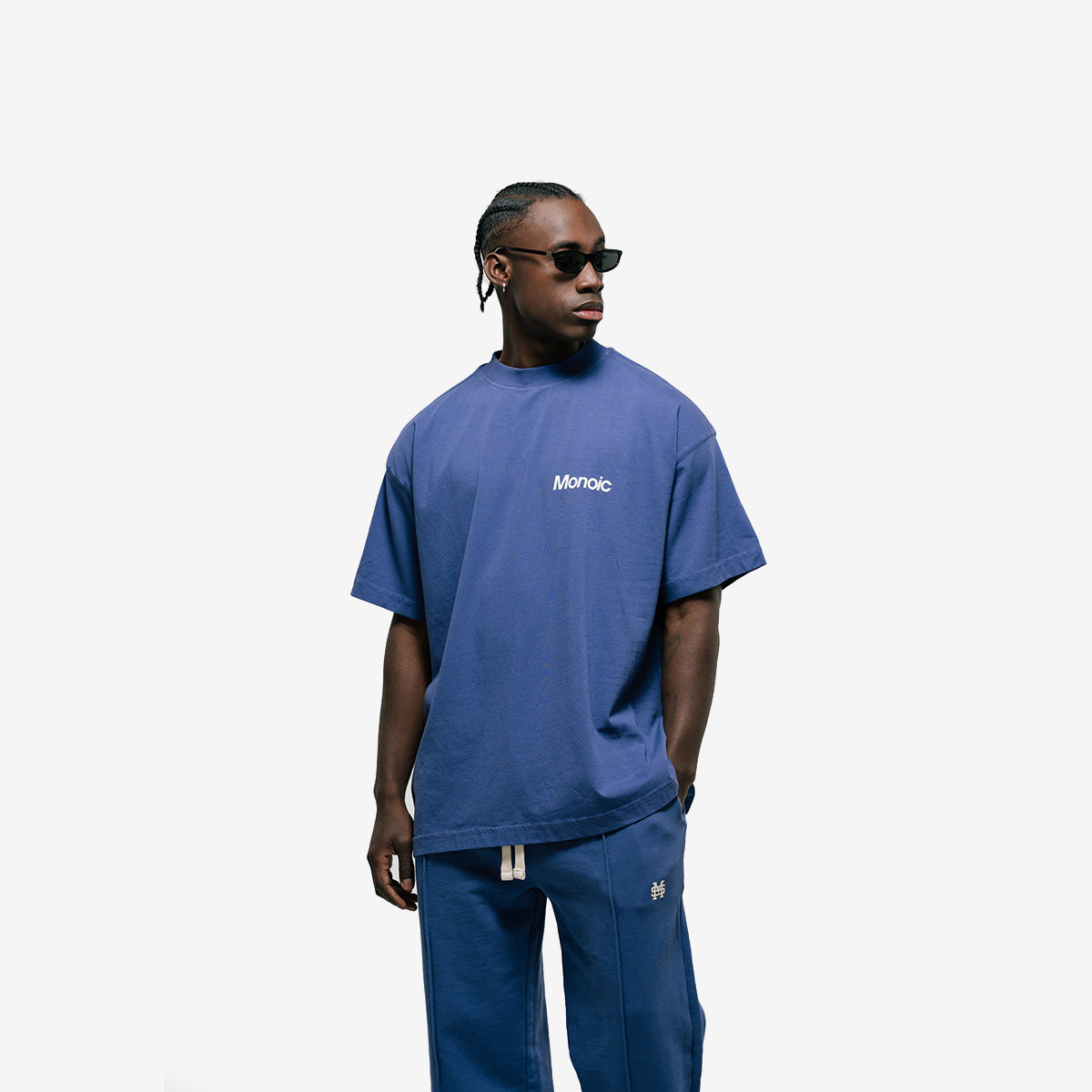 Monoic Camiseta Logo Oversized V3 - Morado