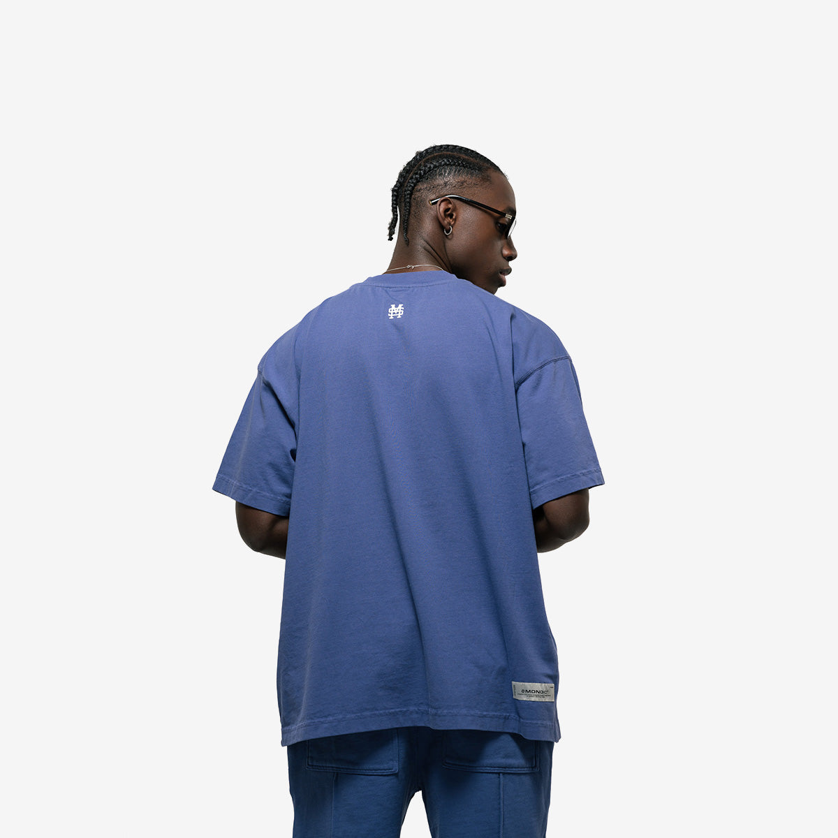 Monoic Camiseta Oversized Básica V3 - Morado