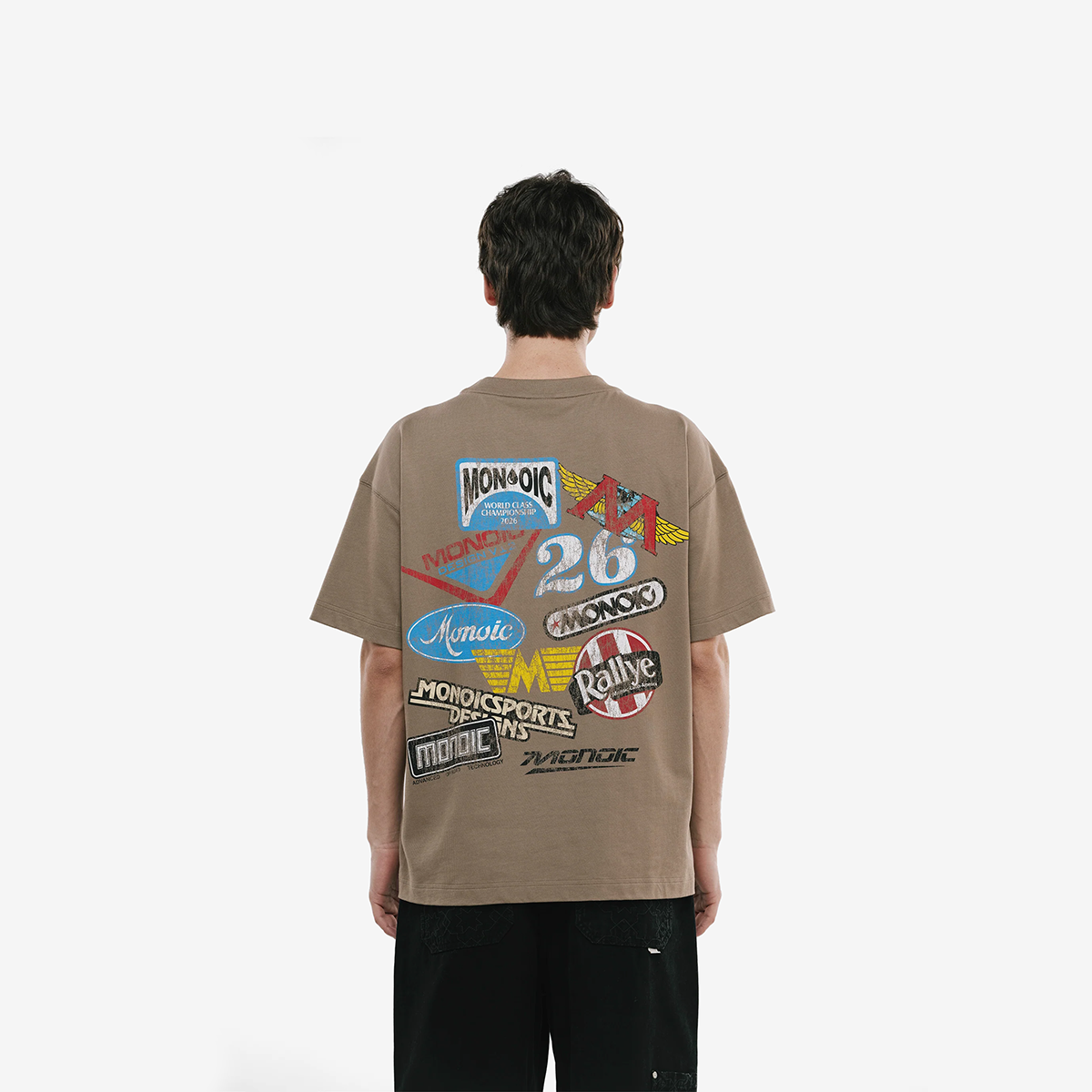 Camiseta Oversized Sponsors Sand