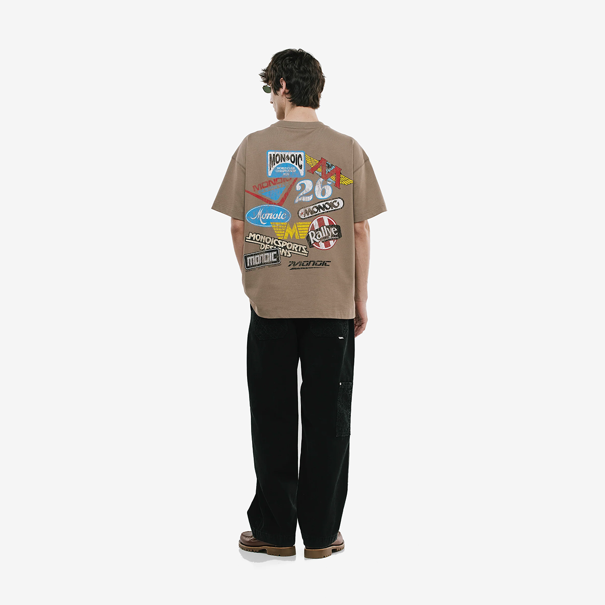 Camiseta Oversized Sponsors Sand
