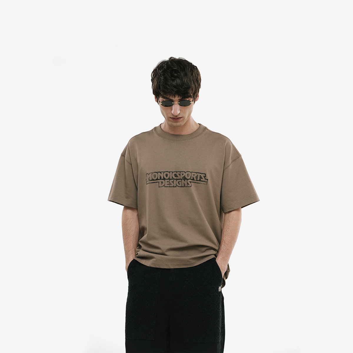 Camiseta Oversized Sponsors Sand