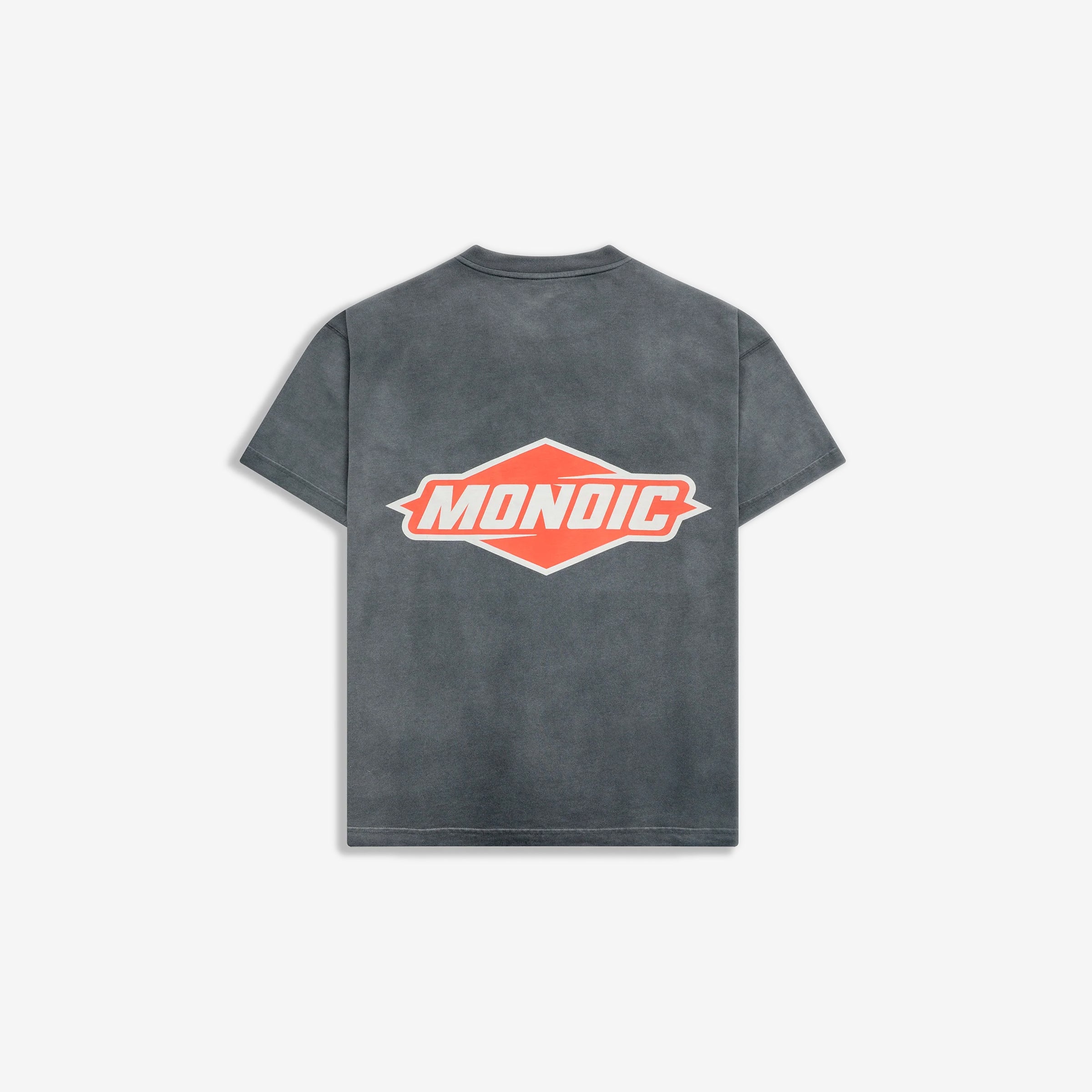 Monoic Camiseta Oversized Elite 'Negro Desgastado'