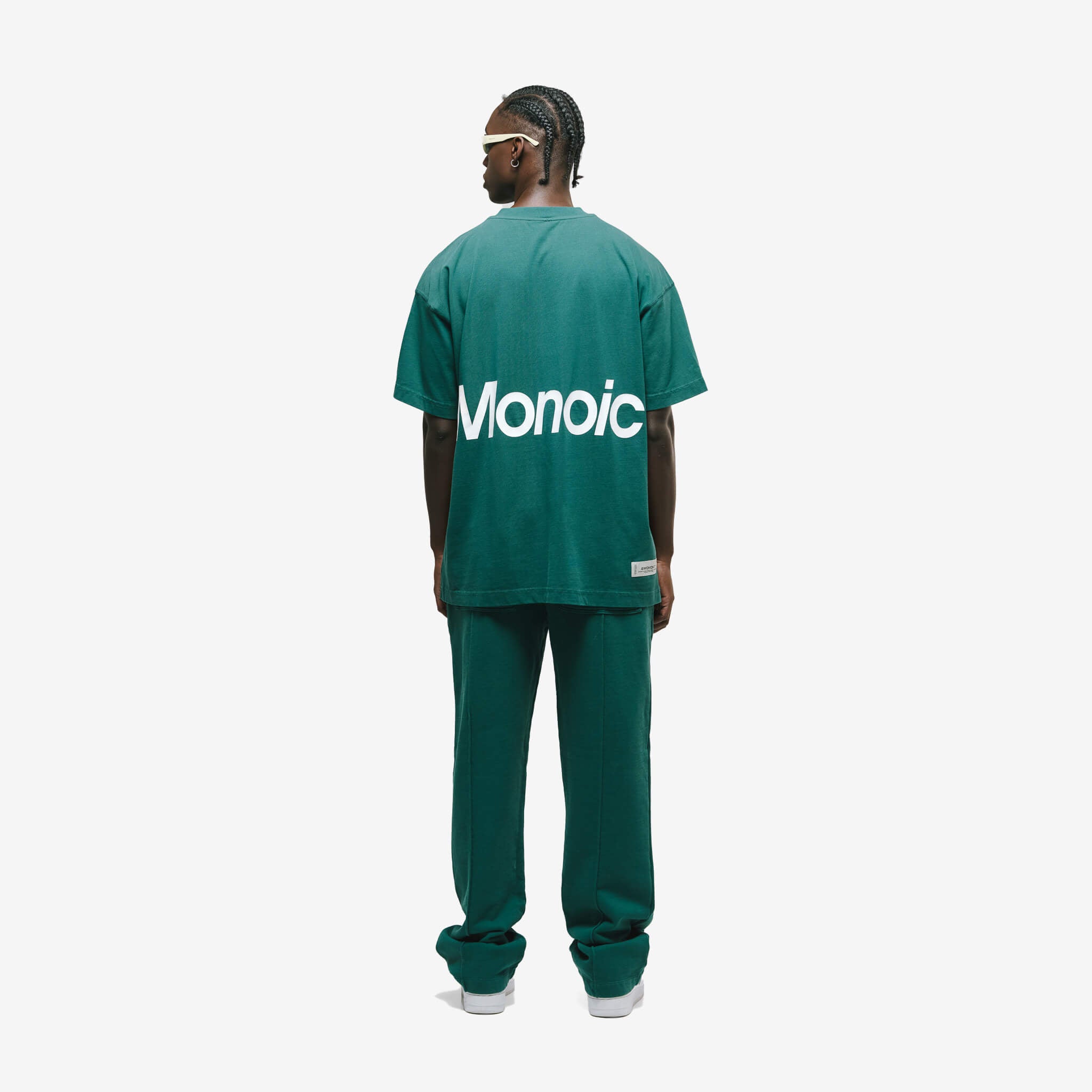 Monoic Camiseta Logo Oversized V4 - Forest Green