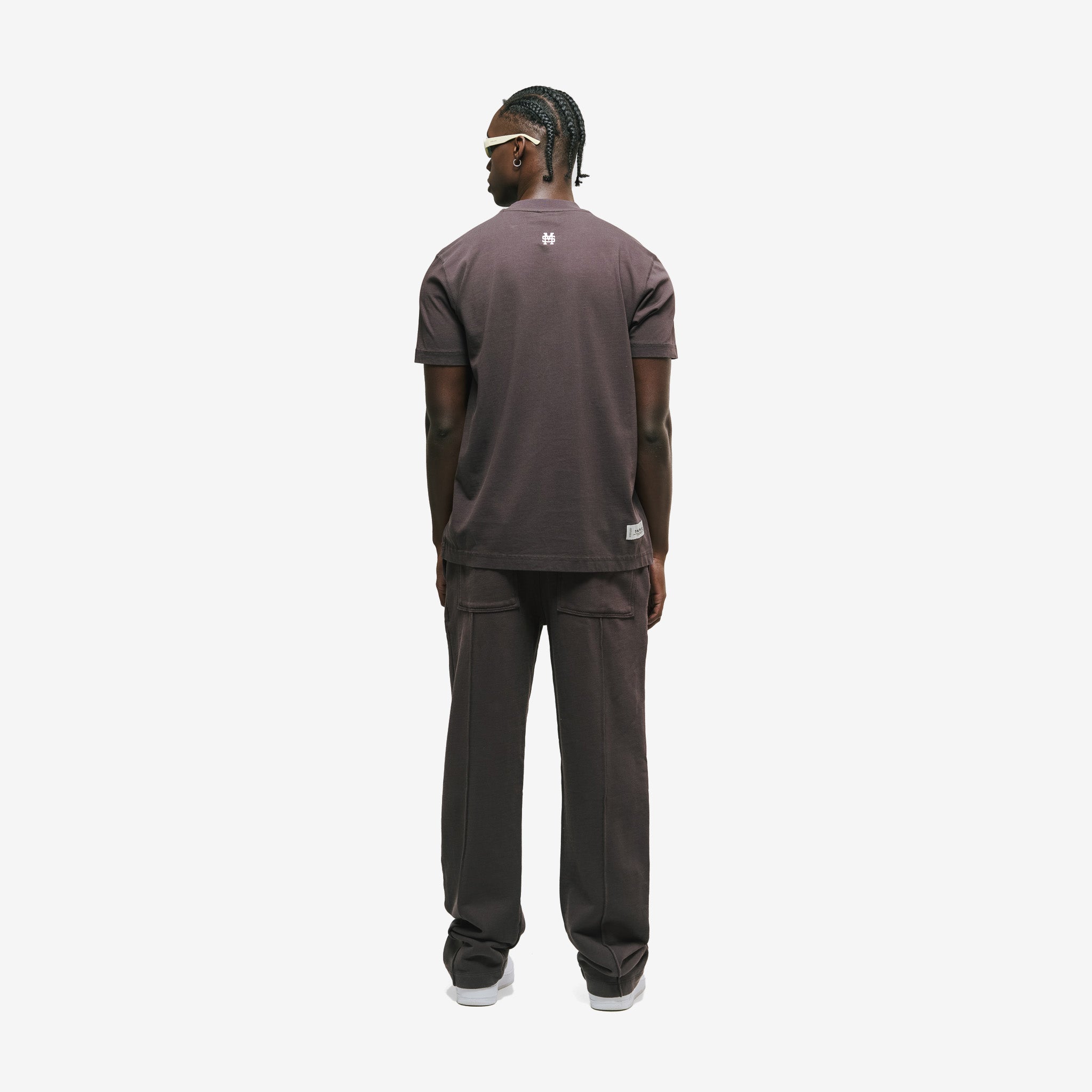 Monoic Camiseta Regular Fit Básica V4 - Café Chocolate