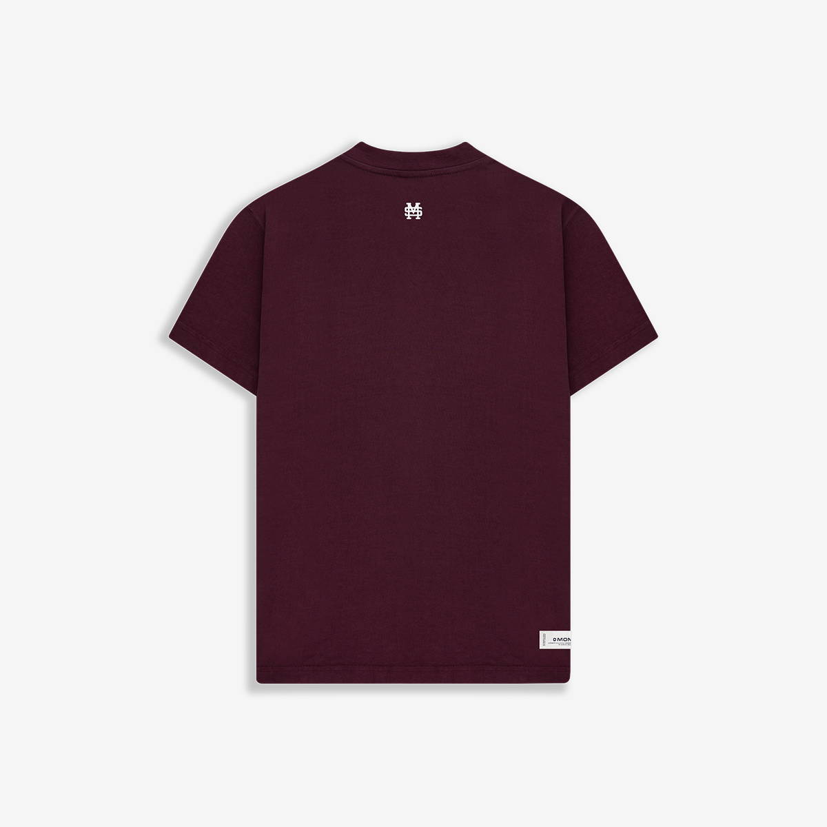Camiseta Regular Fit Básica V3 - Vino Tinto