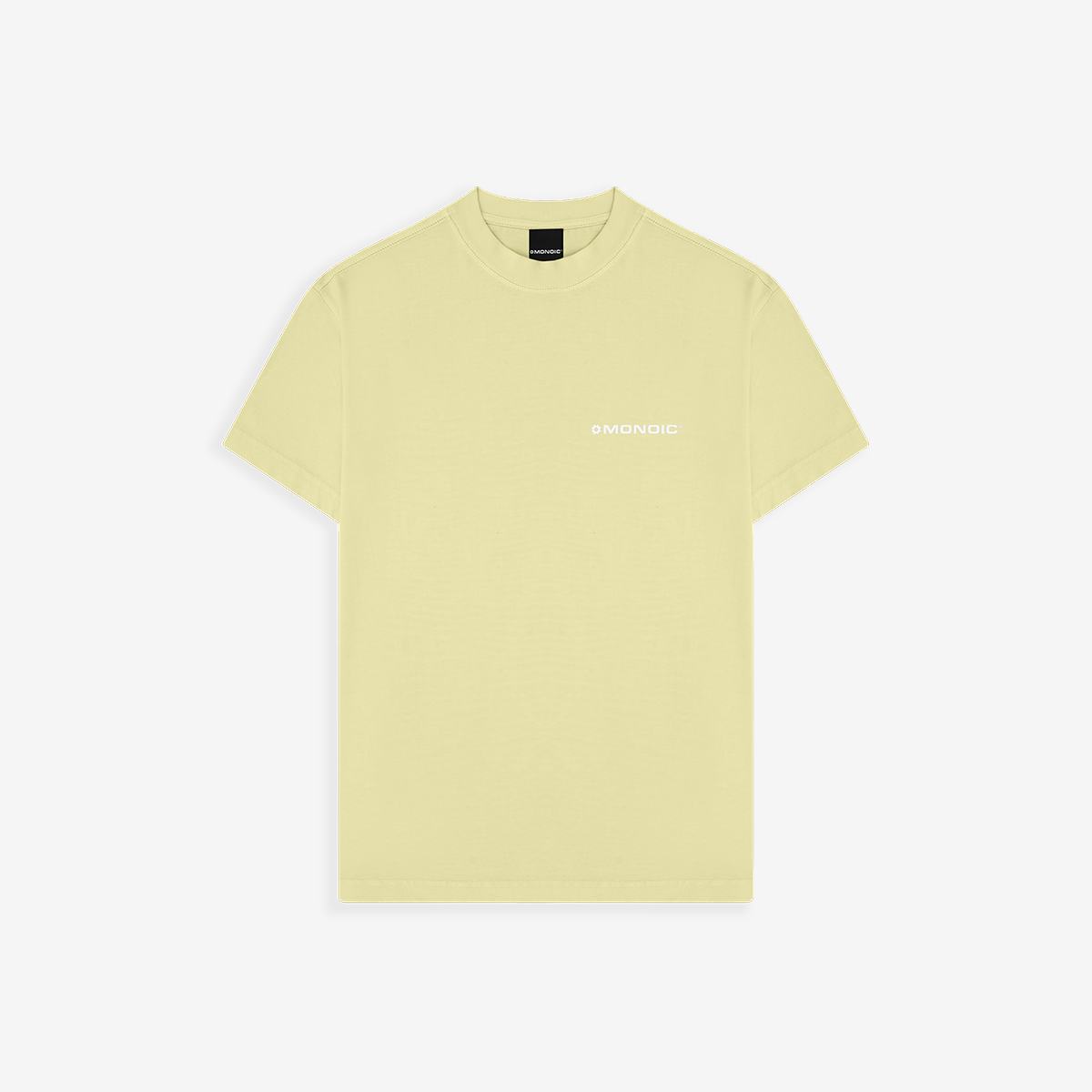 Monoic Camiseta Oversized Básica V3 - Amarillo