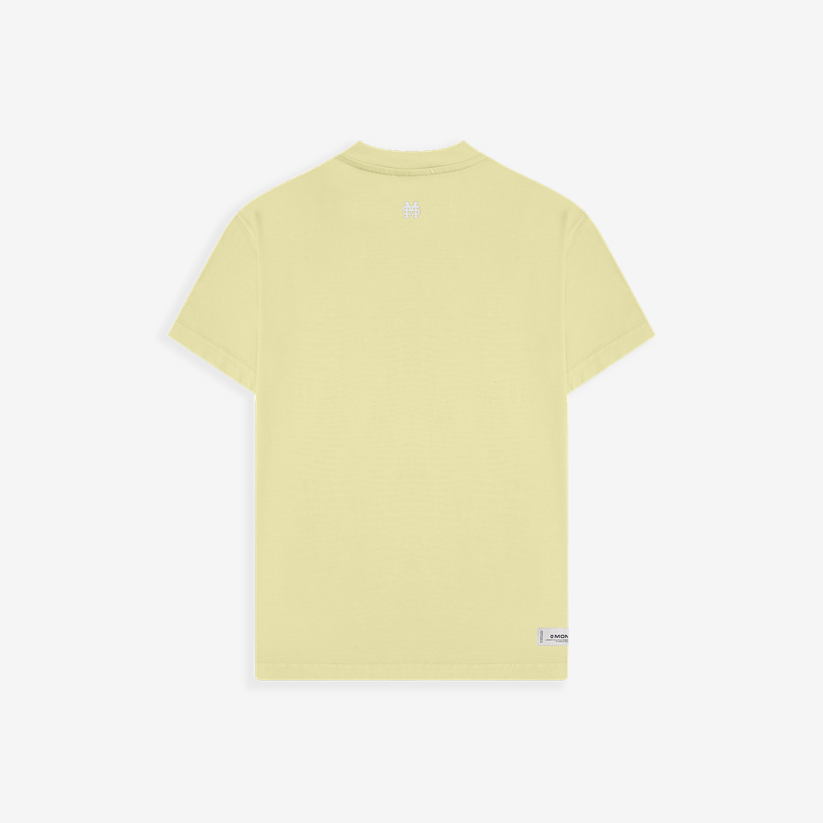 Monoic Camiseta Oversized Básica V3 - Amarillo