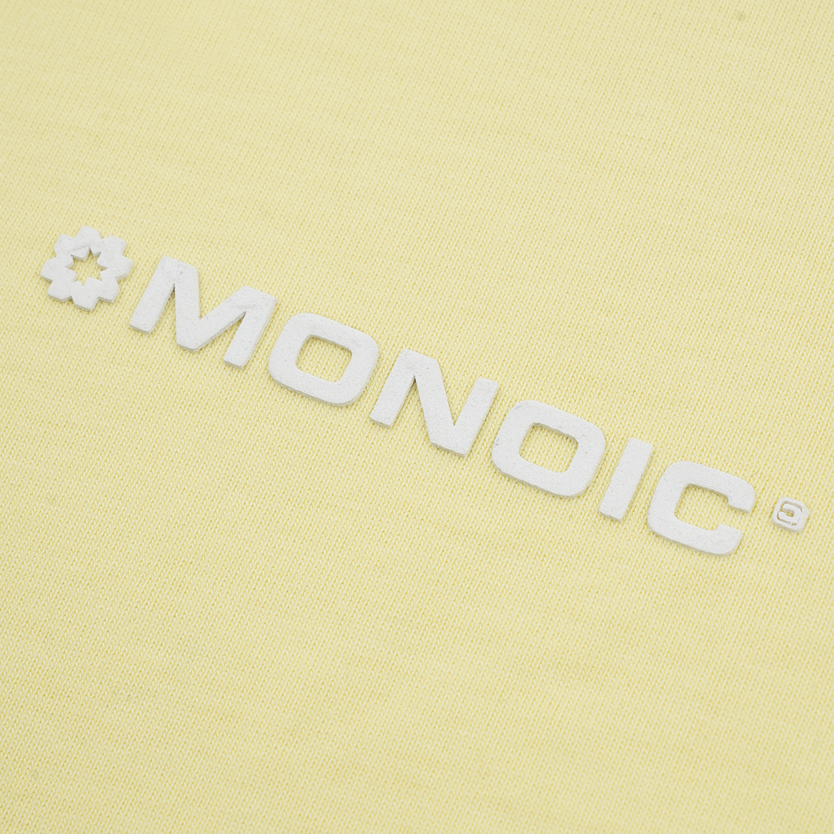 Monoic Camiseta Oversized Básica V3 - Amarillo