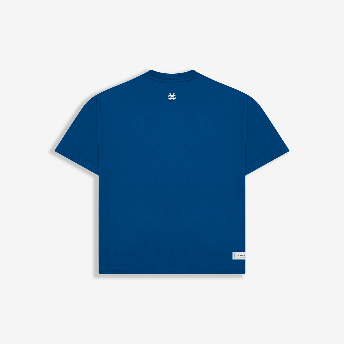 Monoic Camiseta Boxy Fit Básica V4 - Azul Cobalto