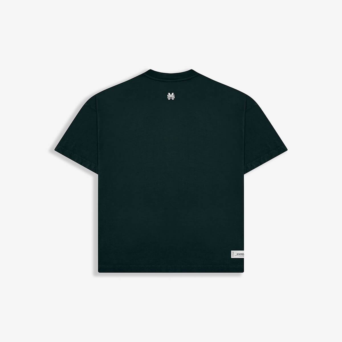 Monoic Camiseta Boxy Fit Básica V4 - Forest Green