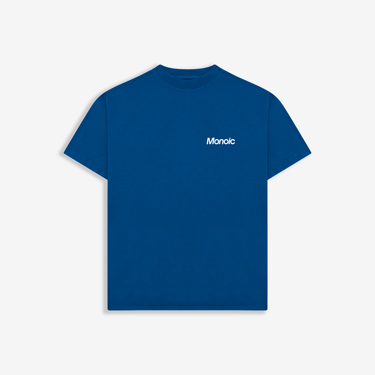 Monoic Camiseta Logo Oversized V4 - Azul Cobalto