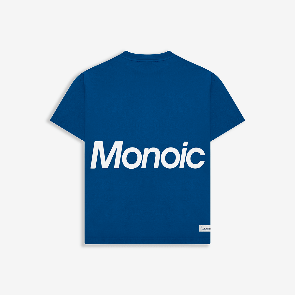 Monoic Camiseta Logo Oversized V4 - Azul Cobalto