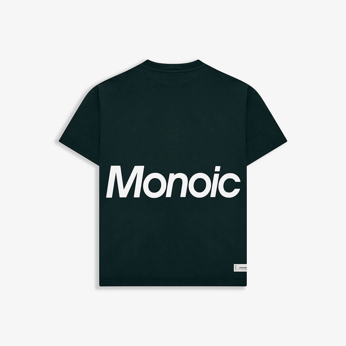 Monoic Camiseta Logo Oversized V4 - Forest Green